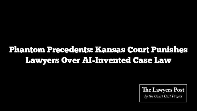 Phantom Precedents: Kansas Court Punishes Lawyers Over AI-Invented Case Law